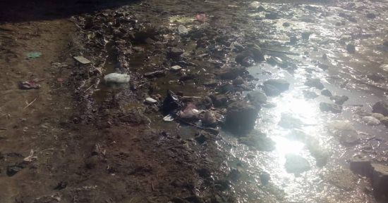 صور.. شوارع عزبة الشوربجى بالغربية عائمة فى مياة الصرف الصحى
