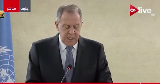 لافروف: من غير القانونى استغلال حقوق الإنسان لفرض عقوبات على بعض الدول