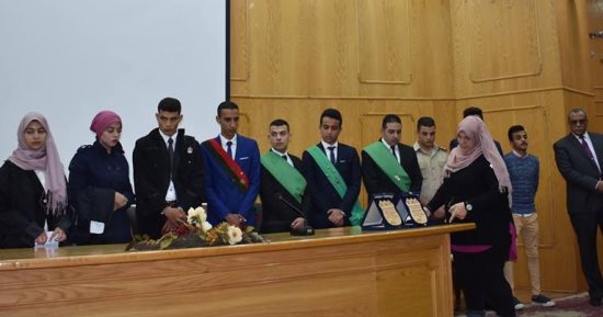 نموذج محاكاة للمحاكمة الصورية بـ"حقوق الفيوم"
