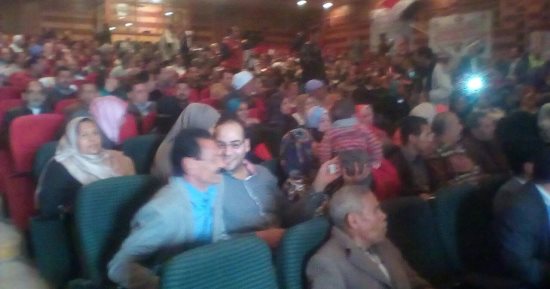 صور.. عمال المنيا يعلنون تأييدهم للسيسى فى مؤتمر كلنا معاك من أجل مصر