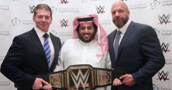 تركى آل الشيخ يوقع اتفاقية مع wwe: ستشاهدون نجومها لـ 10 سنوات فى السعودية