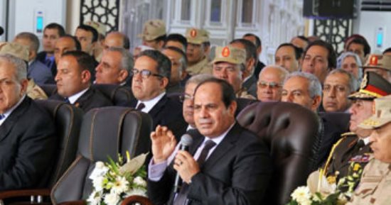 السيسي: احنا بنغير مصر لدولة حقيقية واللى يفرح الناس ربنا هيرضيه