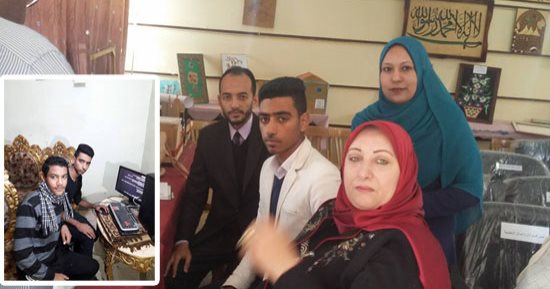 صور.. طالبان بالإسماعيلية يبتكران نظام تشغيل كمبيوتر جديد.. ويندوز alin war يعزز سرعة الجهاز والانترنت.. الطالبان: نجاح الفكرة سيصلح التعليم بمصر.. وتعليم الإسماعيلية: خاطبنا البحث العلمى لتسجيل الابتكار