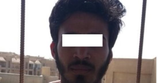 موظف بمكتب صحة بأكتوبر يضرب سيدة فيشعل ابنها النار بالمبنى كاملا