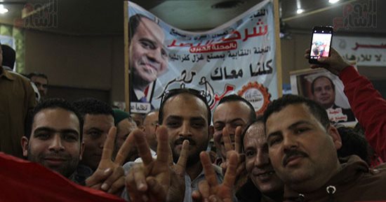 أمين اتحاد عمال مصر: السيسى منحاز للعمال بكل ما يملك ونحن معه بكل قوة (صور)