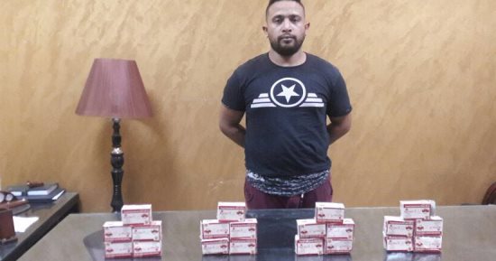 القبض على عاطل بحوزته 3000 قرص ترمادول فى عين شمس
