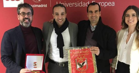 جامعة ريال مدريد تحتفى بـ"سراج الدين" وتبحث التعاون مع الأهلى