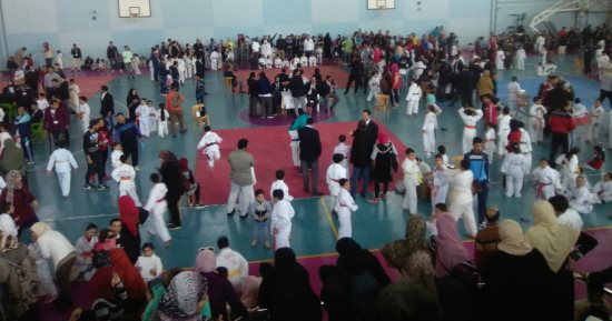 اختبارات لـ2000 طالب من 4 محافظات فى بطولة الجمهورية للكاراتيه بكفر الشيخ