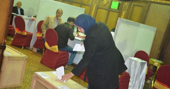 غلق باب التصويت بانتخابات رئيس نقابة المهندسين بالغربية وبدء الفرز 