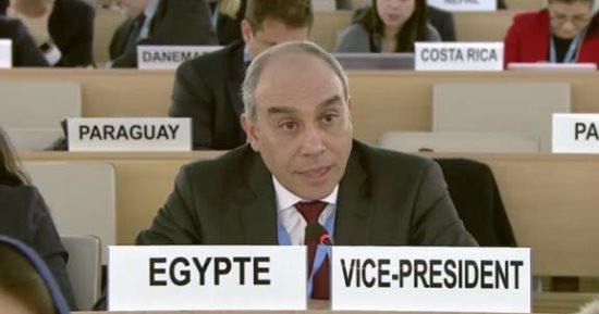 مندوب مصر بالأمم المتحدة يرد على مفوضية حقوق الإنسان: تقريركم مخيب للآمال