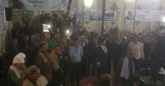 مستقبل وطن يعلن تأييده للرئيس فى مؤتمر حاشد بالمنيا 