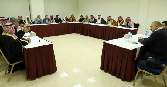 الوفد الأمنى المصرى بغزة يطلع رؤساء قبائل فلسطين على تحركات تعزيز المصالحة