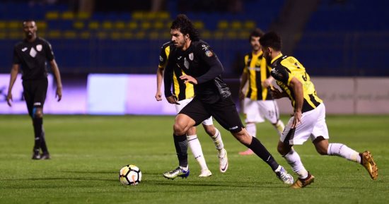 شاهد.. عمرو بركات يساهم فى رقم قياسى للشباب بالدورى السعودى