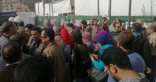 إقبال متوسط على التصويت فى جولة الإعادة على مقعد نقيب المهندسين بالمنيا