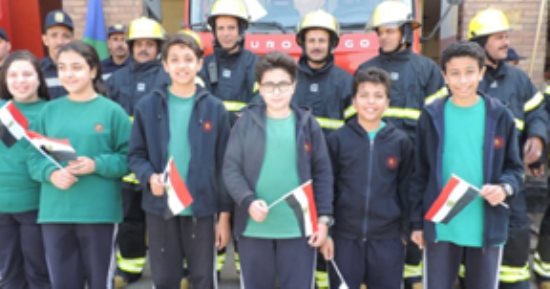صور.. مديريات الأمن تحتفل باليوم العالمى للحماية المدنية وتوزع الورود بالشوارع
