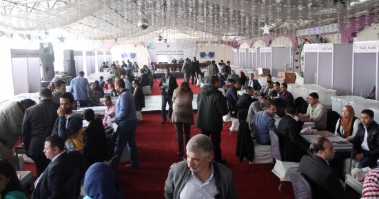 صور.. فتح باب التصويت بـ"انتخابات المهندسين" فى البحر الأعظم