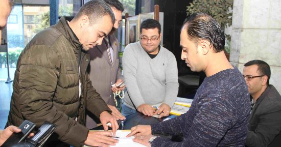 صور.. بدء التسجيل بعمومية"الصحفيين" لإقرار مشروع الموازنة التقديرية