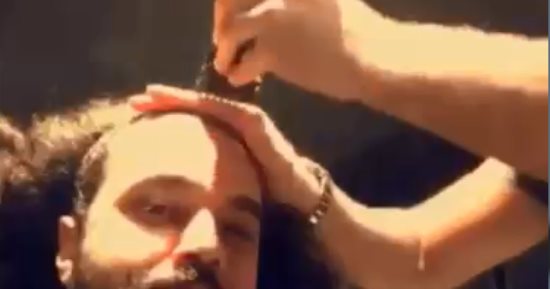  عبد الفتاح الجرينى يفاجئ جمهوره بحلق شعره عبر إنستجرام