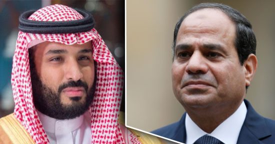 الرئيس السيسي يتلقى اتصالاً هاتفياً من الأمير محمد بن سلمان 