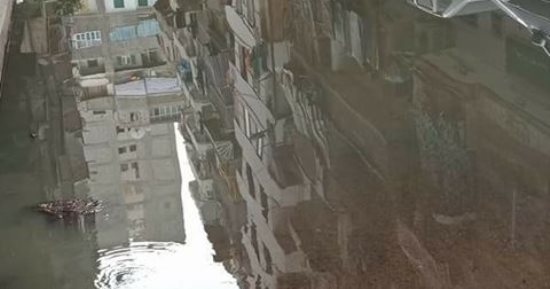شكوى من انتشار مياه الصرف بشارع جمال عبد الناصر فى فيصل