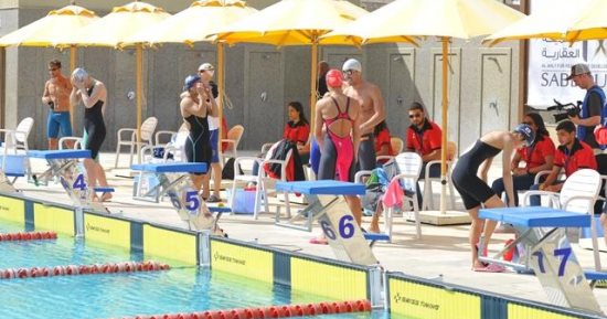 بريطانيا تتصدر منافسات السباحة للزوجى المختلط فى كأس العالم الخماسى الحديث