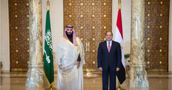 السيسي وولى العهد السعودى يصلان الجامع الأزهر.. والإمام الأكبر يستقبلهما