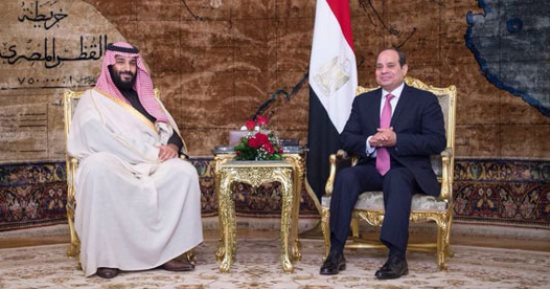 الرئيس السيسى يقيم حفل عشاء لولى العهد السعودى