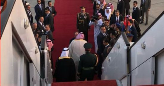 الرئيس السيسي يصل مطار القاهرة لوداع محمد بن سلمان فى ختام زيارته لمصر