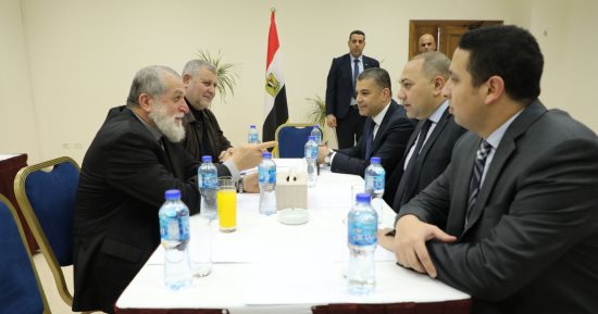 الوفد الأمنى المصرى بغزة يبحث مع قيادة الجهاد الإسلامى آلية تفعيل المصالحة