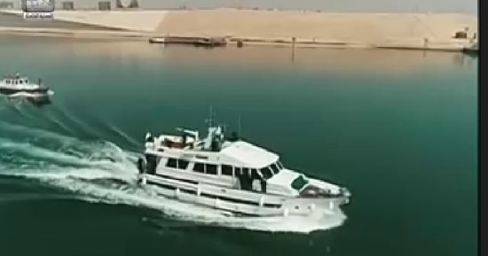 السيسى ومحمد بن سلمان يستقلان يختا لتفقد المجرى الملاحى لقناة السويس 