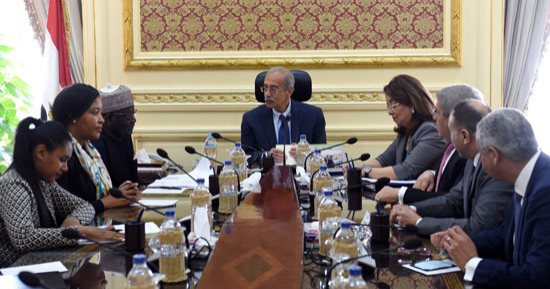 رئيس الوزراء يستقبل عضو لجنة الشخصيات البارزة التابعة للآلية الأفريقية (صور)