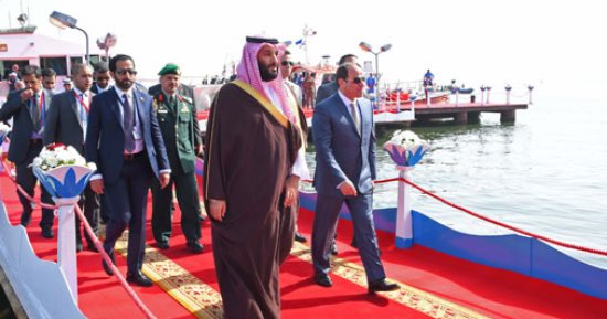 الرئيس السيسى وولى العهد السعودى يفتتحان فندق ومنتجع الفرسان (صور)