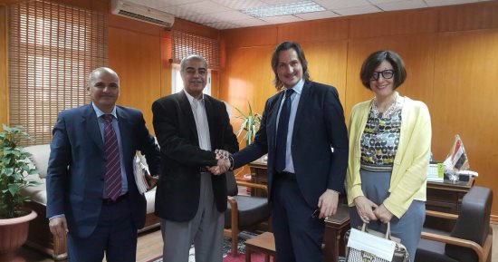 صور ..نائب رئيس جامعة جنوب الوادى يستقبل وفد جامعة ساليرنو الإيطالية فى الأقصر