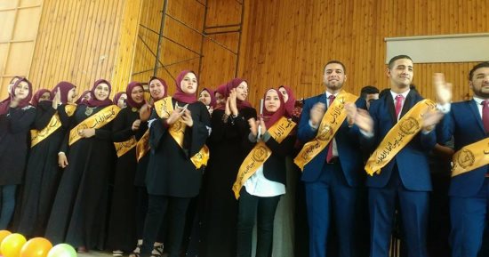صور .. جامعة المنوفية تنظم حفل تنصيب اتحاد طلاب كلية الآداب 