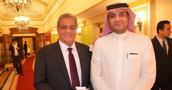 أسامة كمال يدير ندوة لمؤسسة "مسك الخيرية" بحضور الوفد السعودى