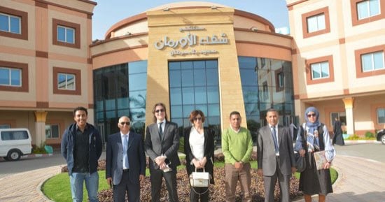 صور وفيديو.. وفد من جامعة ساليرنو الإيطالية يزور مستشفى علاج الأورام بالأقصر