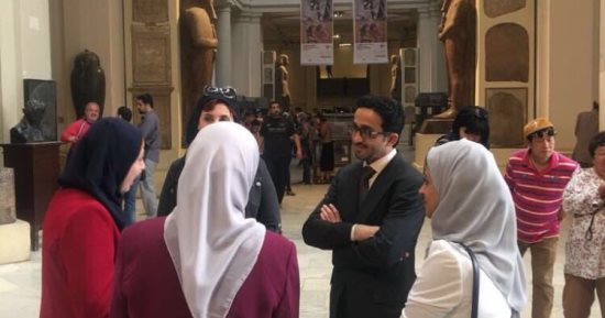 مدير مكتب ولى العهد السعودى: المتحف المصرى "شرفة" على حضارة أرض الكنانة