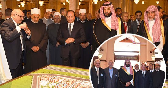 ولي العهد السعودى: كل سعودى يطمح ويتمنى المساهمة فى دعم الأزهر الشريف