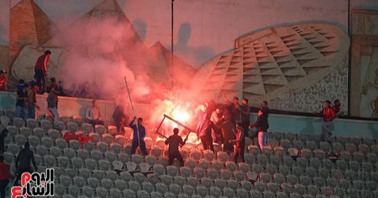 برج العرب يستضيف مباريات الأهلى الأفريقية بعد أحداث شغب الجماهير