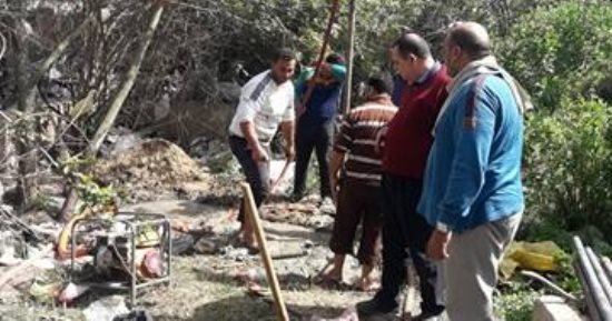 صور.. رصف الطرق بدسوق وإنشاء قسم للمرور والجوازات ببلطيم