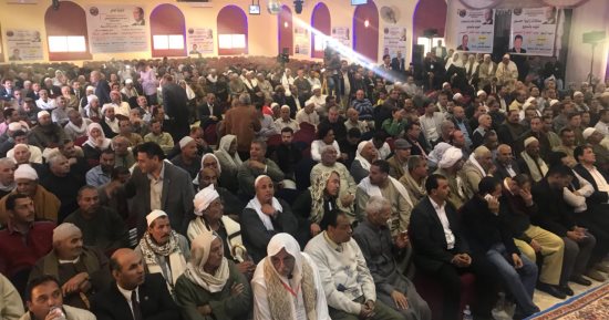 مؤتمر حاشد لحملة "مواطن لدعم الرئيس" تأييدا للسيسى فى الدلنجات بالبحيرة