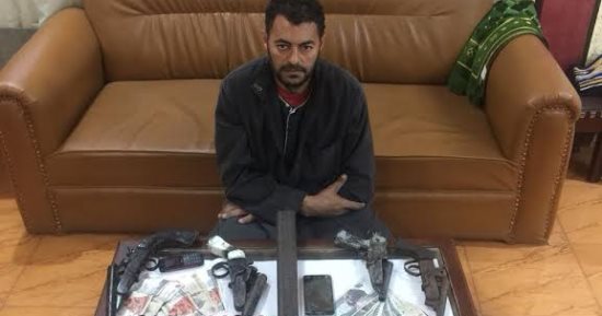القبض على أخطر تاجر سلاح بالمنوفية 