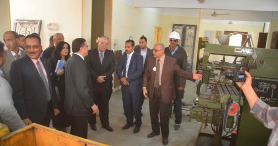 محافظ المنيا يفتتح مشروع حماية الاطفال بلا مأوى بدار التربية للبنين