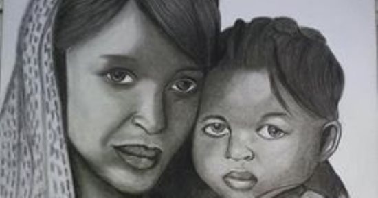 صور.. قارئة تشارك صحافة المواطن بموهبتها فى الرسم