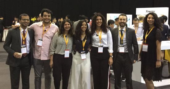 فوز الجامعة الأمريكية بالمركز الثانى فى مهرجان "اصنع المستقبل" بسنغافورة