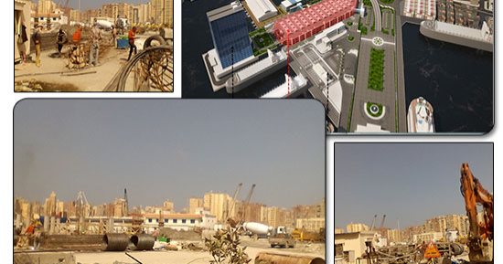 النقل تعلن التشغيل التجريبيى لطابقين من الجراج متعدد الطوابق بميناء الإسكندرية