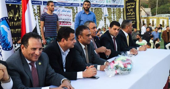 صور.. بدء مؤتمر مستقبل وطن لتأييد السيسى بانتخابات الرئاسة بالحوامدية