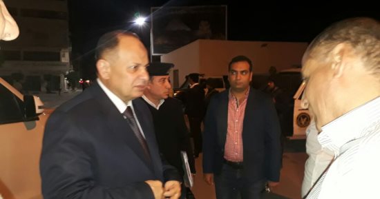 مدير أمن الجيزة يتفقد المنطقة الأثرية بالهرم خلال حفل أوبرا عايدة "صور" 