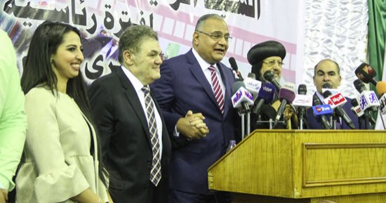 الهلالى بمؤتمر دعم السيسي: الوطن للجميع.. والأنبا مرقص: نحمل لكم السلام 