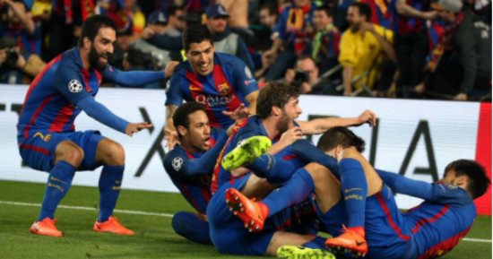 شاهد.. برشلونة يزيد أوجاع سان جيرمان بعد الريال بذكرى الريمونتادا الأولى